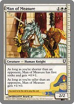 Matte Finish Unhinged Man of Measure ( #18 )