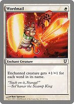 Matte Finish Unhinged Wordmail ( #22 )