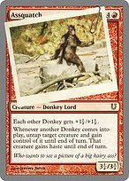 Matte Finish Unhinged Assquatch ( #71 )
