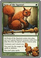 Matte Finish Unhinged Form of the Squirrel ( #96 )