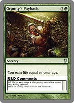 Matte Finish Unhinged Granny's Payback ( #99 )