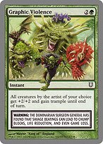 Matte Finish Unhinged Graphic Violence ( #100 )