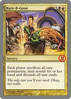 Matte Finish Unhinged Rare-B-Gone ( #119 )