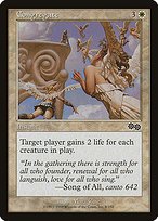 Matte Finish Urza's Saga Congregate ( #8 )