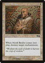 Matte Finish Urza's Saga Monk Realist ( #21 )
