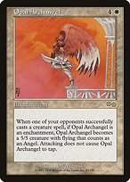 Matte Finish Urza's Saga Opal Archangel ( #23 )