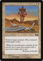 Matte Finish Urza's Saga Path of Peace ( #29 )