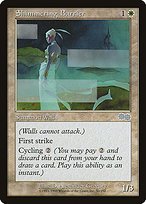Matte Finish Urza's Saga Shimmering Barrier ( #50 )