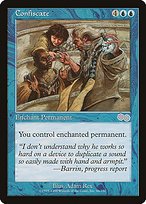 Matte Finish Urza's Saga Confiscate ( #66 )