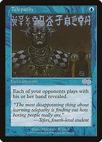 Matte Finish Urza's Saga Telepathy ( #102 )