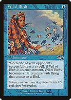 Matte Finish Urza's Saga Veil of Birds ( #106 )