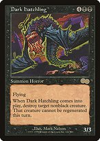 Matte Finish Urza's Saga Dark Hatchling ( #126 )
