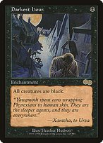 Matte Finish Urza's Saga Darkest Hour ( #128 )