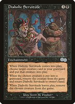 Matte Finish Urza's Saga Diabolic Servitude ( #130 )
