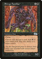 Matte Finish Urza's Saga Skirge Familiar ( #157 )