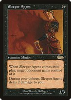 Matte Finish Urza's Saga Sleeper Agent ( #159 )