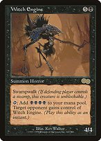Matte Finish Urza's Saga Witch Engine ( #169 )