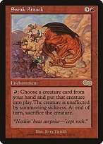 Matte Finish Urza's Saga Sneak Attack ( #218 )