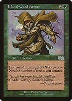 Matte Finish Urza's Saga Blanchwood Armor ( #237 )