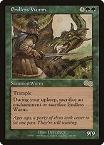 Matte Finish Urza's Saga Endless Wurm ( #249 )