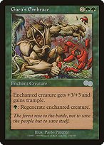 Matte Finish Urza's Saga Gaea's Embrace ( #255 )