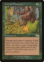 Matte Finish Urza's Saga Greener Pastures ( #258 )