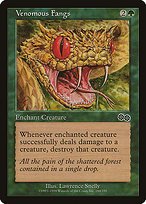 Matte Finish Urza's Saga Venomous Fangs ( #280 )