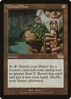 Matte Finish Urza's Saga Citanul Flute ( #289 )