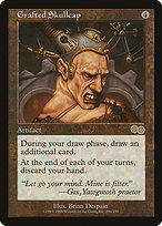 Matte Finish Urza's Saga Grafted Skullcap ( #296 )