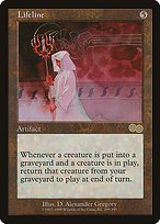 Matte Finish Urza's Saga Lifeline ( #299 )