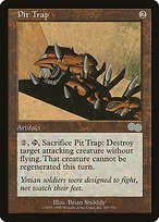 Matte Finish Urza's Saga Pit Trap ( #307 )