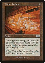 Matte Finish Urza's Saga Thran Turbine ( #311 )