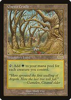 Matte Finish Urza's Saga Gaea's Cradle ( #321 )