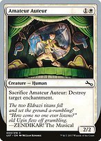 Matte Finish Unstable Amateur Auteur ( #3 Variant d)