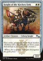 Matte Finish Unstable Knight of the Kitchen Sink ( #12 Variant a)
