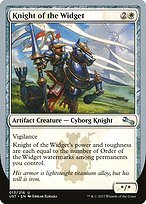 Matte Finish Unstable Knight of the Widget ( #13 )