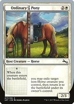 Matte Finish Unstable Ordinary Pony ( #17 )
