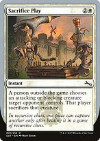 Matte Finish Unstable Sacrifice Play ( #21 )