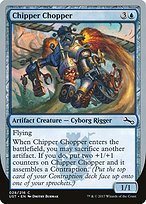 Matte Finish Unstable Chipper Chopper ( #28 )