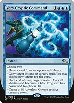 Matte Finish Unstable Very Cryptic Command ( #49 Variant c)