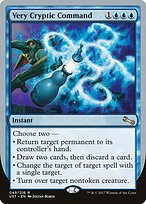 Matte Finish Unstable Very Cryptic Command ( #49 Variant d)