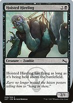 Matte Finish Unstable Hoisted Hireling ( #58 )