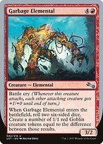 Matte Finish Unstable Garbage Elemental ( #82 Variant c)