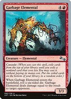 Matte Finish Unstable Garbage Elemental ( #82 Variant d)