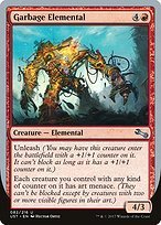 Matte Finish Unstable Garbage Elemental ( #82 Variant e)