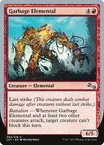 Matte Finish Unstable Garbage Elemental ( #82 Variant f)
