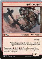 Matte Finish Unstable Half-Orc, Half- ( #84 )