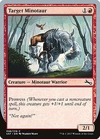 Matte Finish Unstable Target Minotaur ( #98 Variant a)