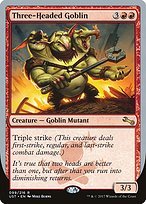 Matte Finish Unstable Three-Headed Goblin ( #99 )