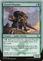 Matte Finish Unstable Ground Pounder ( #110 )